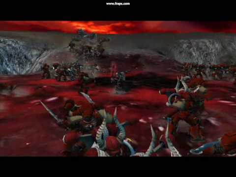 dawn of war dark crusade chaos campaign introduction youtube soulstorm chaos flyer