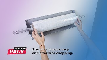 Stretch & Pack - manual wrapping machine