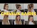 6 coiffure facile cheveux lisse  coiffure t 2022  tuto coiffure facile pour dbutant