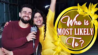 EXCLUSIVE! Nimrit Kaur Ahluwalia &amp; Mahir Pandhi Play &#39;Who Is Most Likely To?&#39; | Choti Sarrdaarni