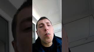 Видео С курил сигарету за одну тягу )) (автор: Вleck 82)