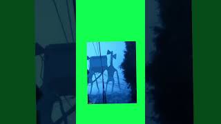 Siren Head Green Screen Background