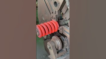 Make in China Intense Heat + Steel = Industrial Power Springs #process #factory #springs #producer