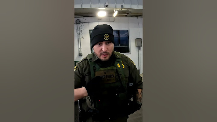 Immigration Inspection, U.S. Border Patrol, Lower your Window, Stop Sticks, Divert Checkpoint, #ice