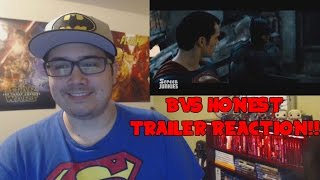 Honest Trailers - Batman v Superman | MY REACTION!