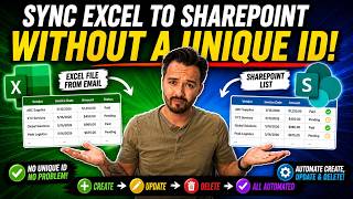 Sync Excel to SharePoint WITHOUT a Unique ID (Power Automate)