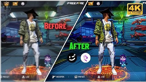 Free Fire Lobby 4K Quality Tutorial On Mobile🤯 | Smooth & Clear Learning 🎮🔥