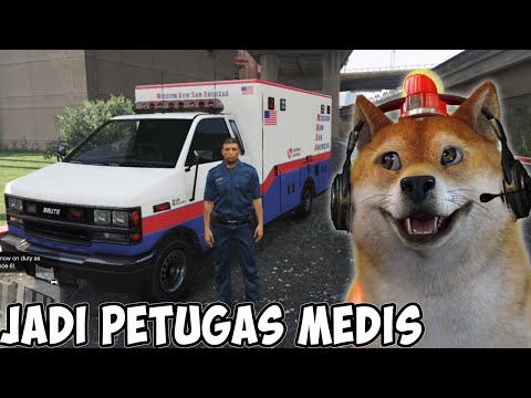 OBIT JADI PETUGAS MEDIS!!! - GTA 5 Mod Indonesia