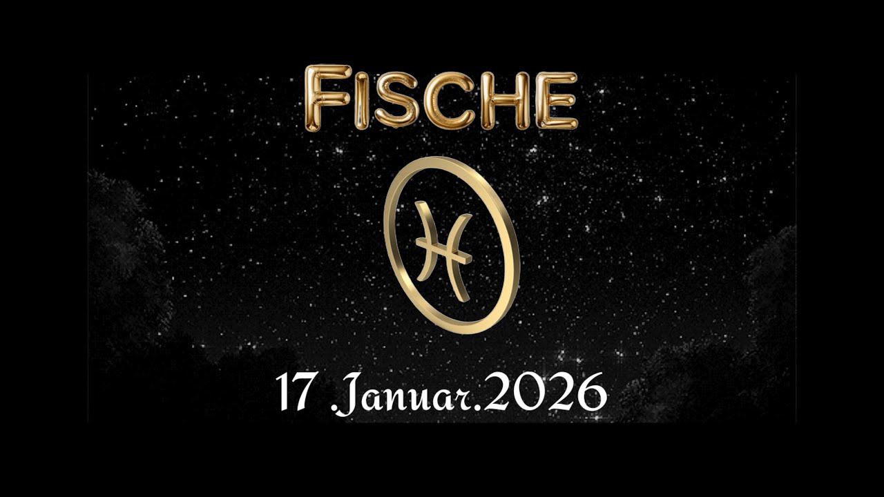 Horoskop heute Fische Und Tarot, Samstag, 17 Januar 2026