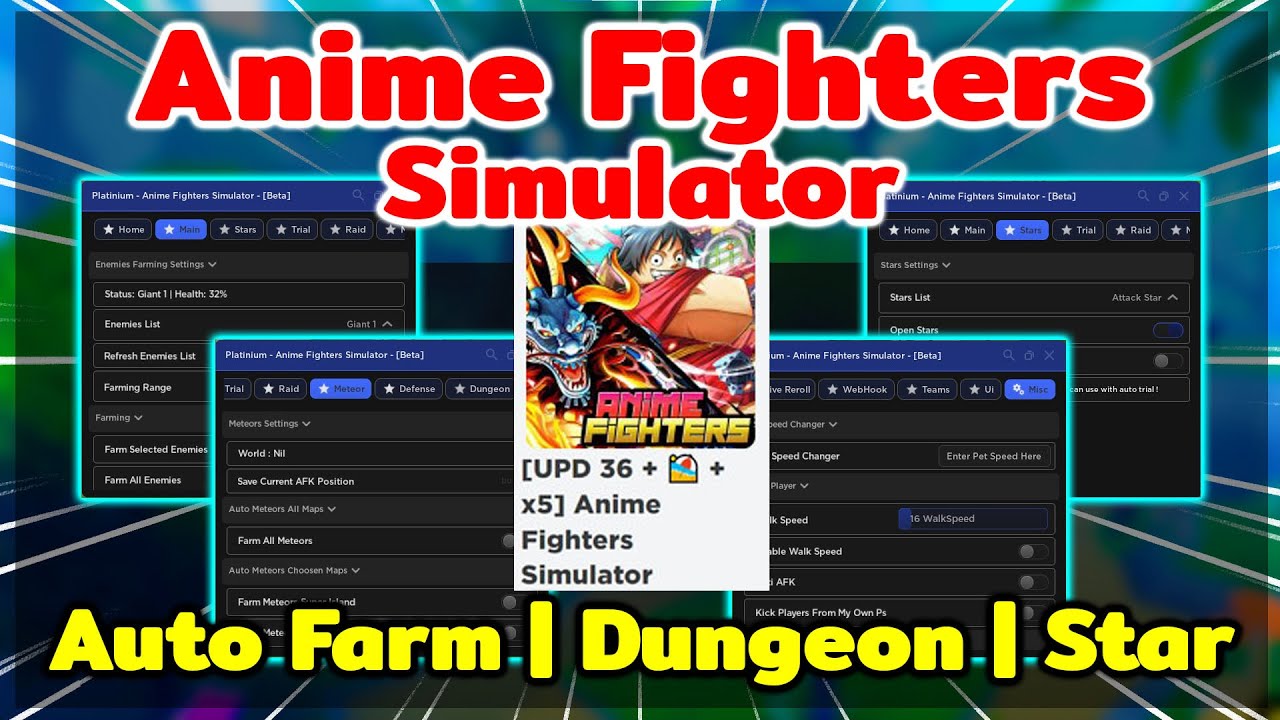 Tổng hợp code Anime Fighters Simulator mới nhất tháng 10/2023