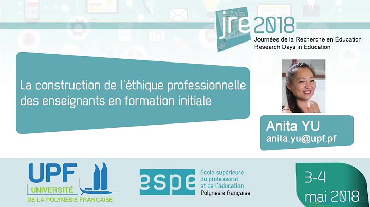 Anita Yu - La construction de lthique professionne...
