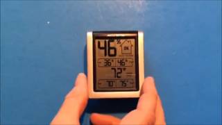 AcuRite 00613 Humidity Monitor Black/Silver – Easiklip Floors