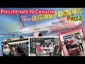 PHILIPPINES TO CANADA (DURING PANDEMIC ) Part 1 /BUHAY CANADA