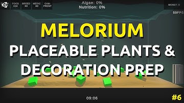 Placeable Plants & Decoration Prep | Indie Game Devlog #6