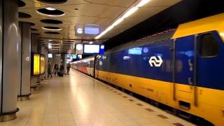 NS 186 010 met Intercity Direct vertrekt vanaf station Schiphol Airport I HD