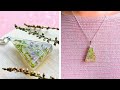 Amazing DIY ideas from epoxy resin/ cutest jewelry DIY/ Fancy resin ideas