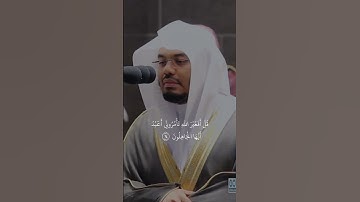 ﴿بَلِ اللَّهَ فَاعبُد وَكُن مِّنَ الشَّاكِرِينَ﴾ 😭♥ سورة الزمر | ياسر الدوسري