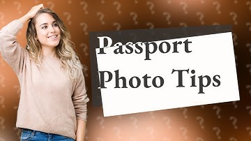 Will my passport photo be rejected if I smile?