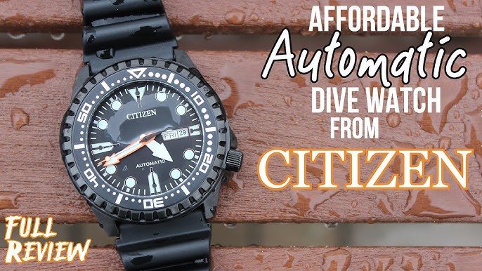 dive watch YouTube style review. - NH8385-11EE Citizen affordable