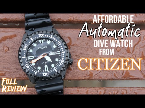 Great Affordable Automatic Dive Watch from Citizen! (NH8385-11E) | Full Review