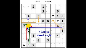 New York Times Hard Sudoku Solution, 9 August 2023. ⚔️