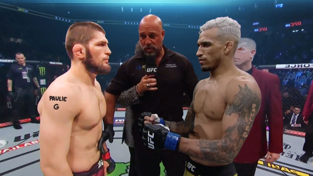 UFC 283: Khabib Nurmagomedov vs Charles Oliveira 'The Ultimate Lightweight  War" - YouTube