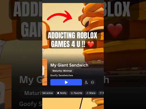 🥪My Giant Sandwich | Addicting Roblox games for you ❤️