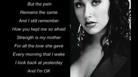 Christina Aguilera - I'm Ok [instrumental + lyrics]