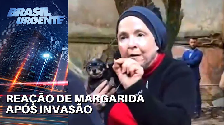 Margarida Bonetti discute com policiais e libera e...