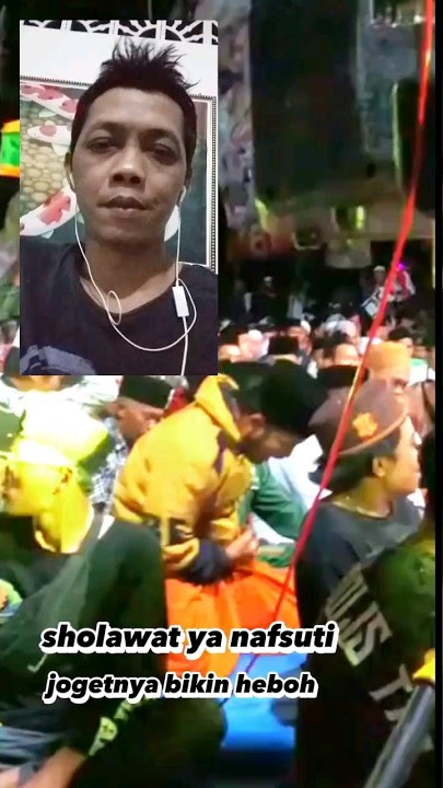 joget heboh sholawat ya nafsuti#shorts#reactionvideo