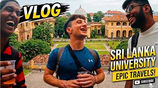Travel vlog - I Visited a University in Sri Lanka ๐ฑ๐ฐ Awesome Experiences!