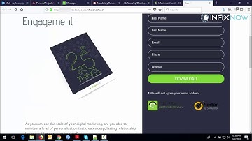 auto focus infusionsoft landing page