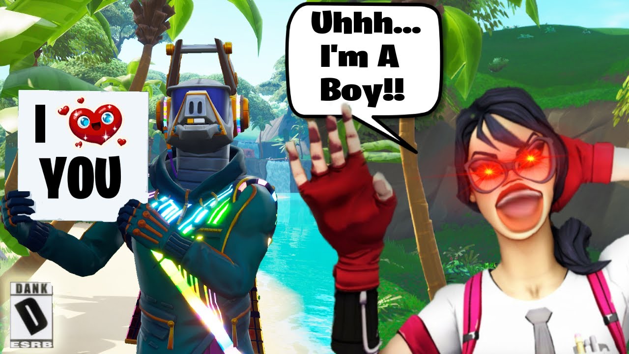 Picking up Fortnite players using pickup lines (season 12) (with memes ...