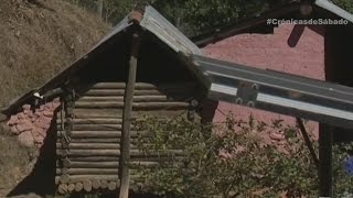 La cabaña que sirvió como escondite para "El Chapo"