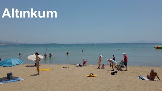 Altınkum Beach Walking Tour (4K), Didim\/Turkey, 2022