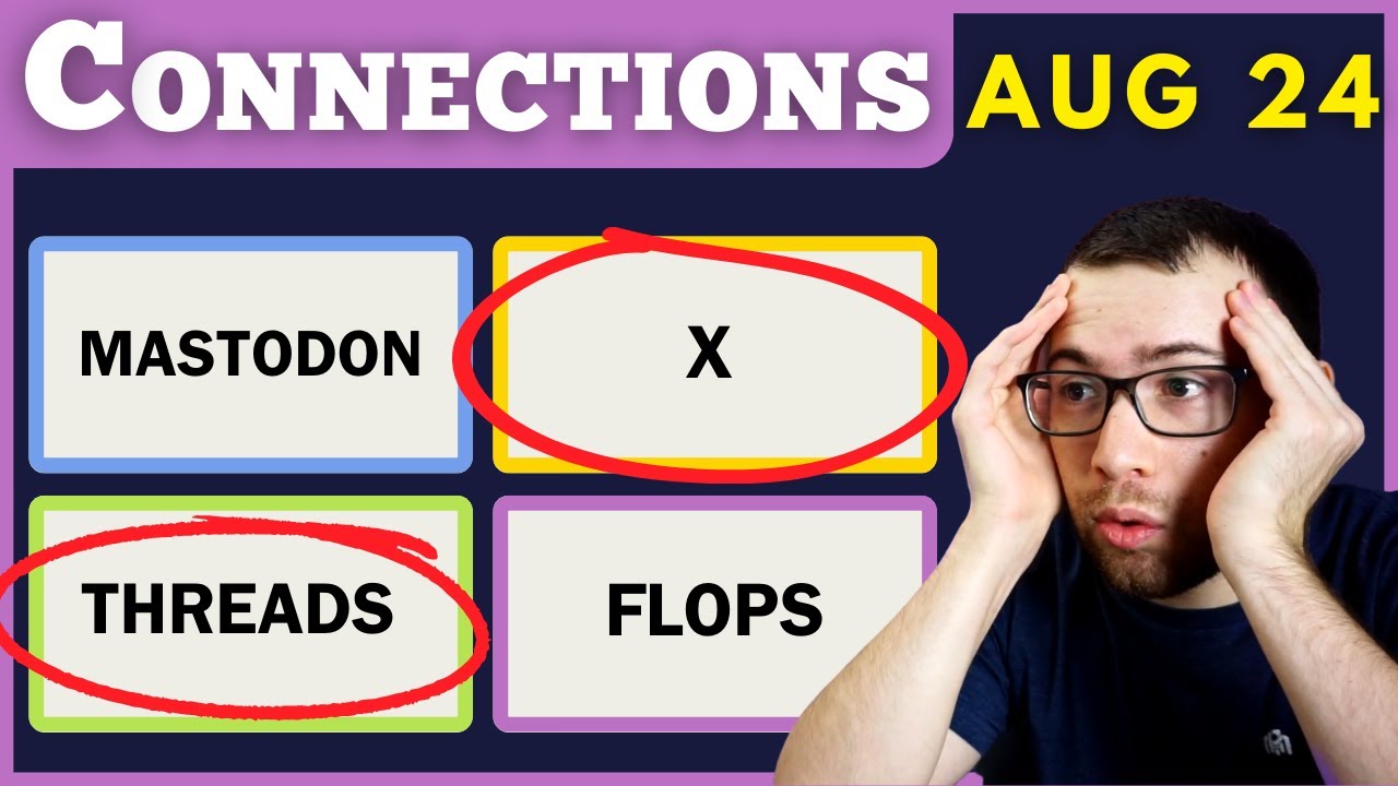 CATEGORY Twitter Replacements (Connections) THURSDAY, August 24