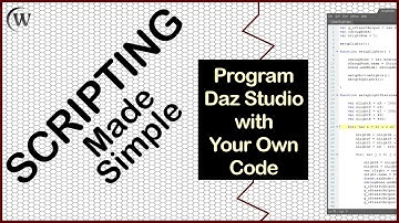 DAZ Scripting Made Simple Volume 1:  Intro to Daz Scripting OVERVIEW