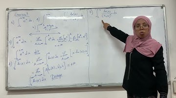 Analyse 2 SMP SMC Exercice 7 partie 1 les intégrales généralisées