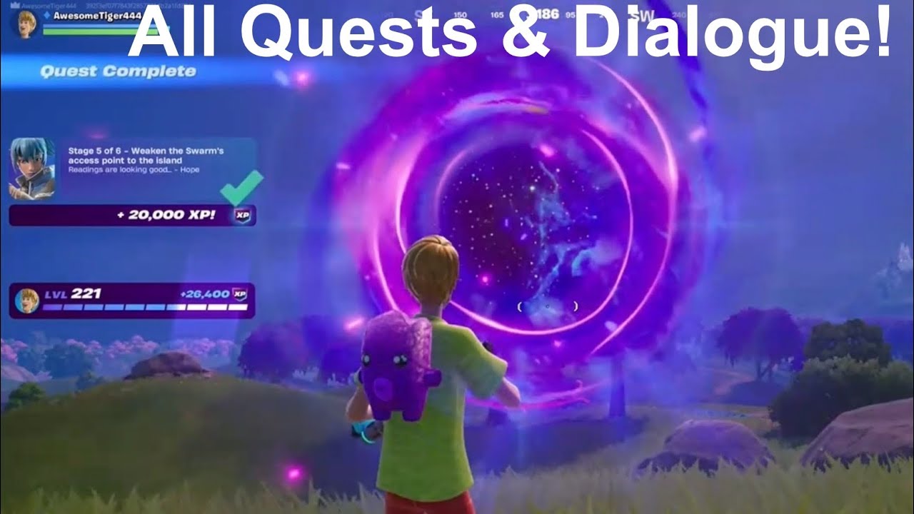 Как выполнить все сюжетные задания «Подготовьтесь к бою» в Fortnite менее чем за 8 минут!