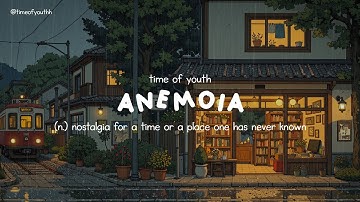 anemoia: nostalgia for a time or a place one has never known | quiet night with rain sound