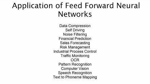 Applications and Limitations of Feed Forward Neural Networks FFNN | Artificial intelligence #16