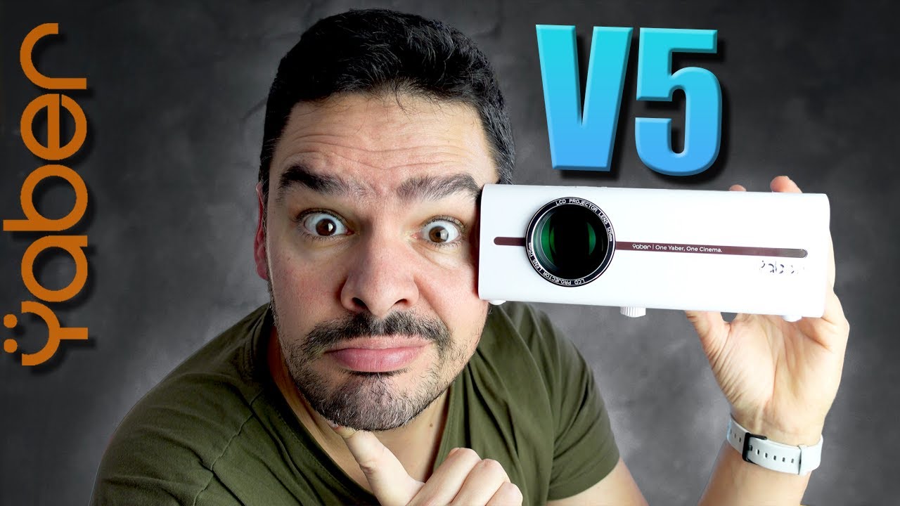 TEST YABER V5 - Un Mini Vidéoprojecteur bourré d'options a moins de 150 €  !!! 