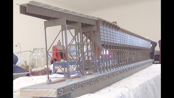 Building The Walthers Ore Dock Part 4 " Building The Supports"