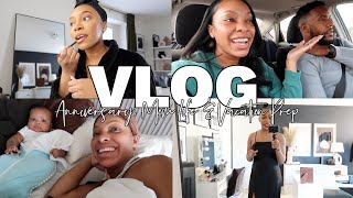 VLOG: Mom Life, Anniversary Date Night GRWM & Paris Vacation Prep!