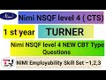 NIMI NSQF LEVEL 4 1ST YEAR ALL TRADE EMPLOYABILITY SKILL SET 1,2&3/ nimi all trade E S set 1,2,& 3