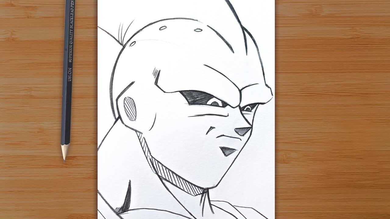 Cómo Dibujar a Super Buu de Dragon Ball Z 🐉 Paso a Paso Súper Fácil a ...