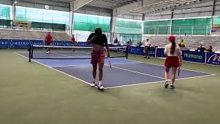 5.0 mixed doubles pictona open finals (Sam gabet and Sophia Dorsey)