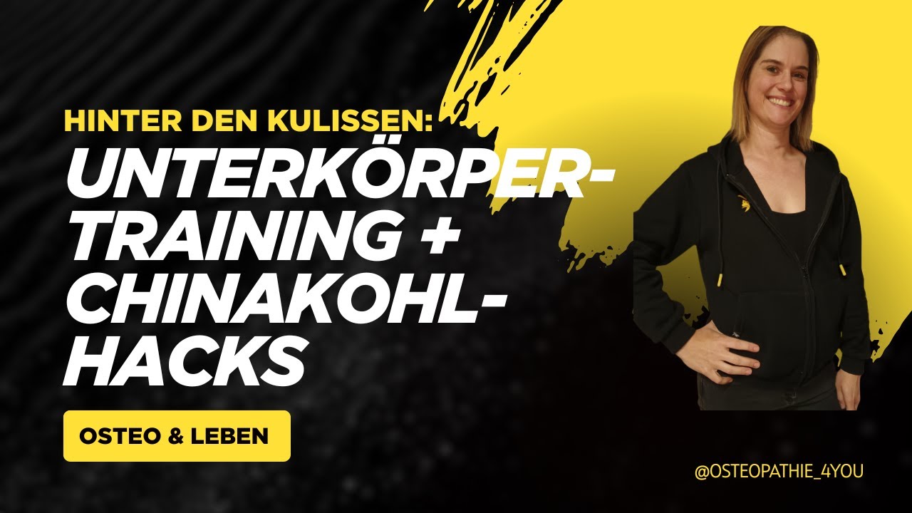 Mein Praxisalltag: Legday, Chinakohl-Hacks & Bodybuilding-Life