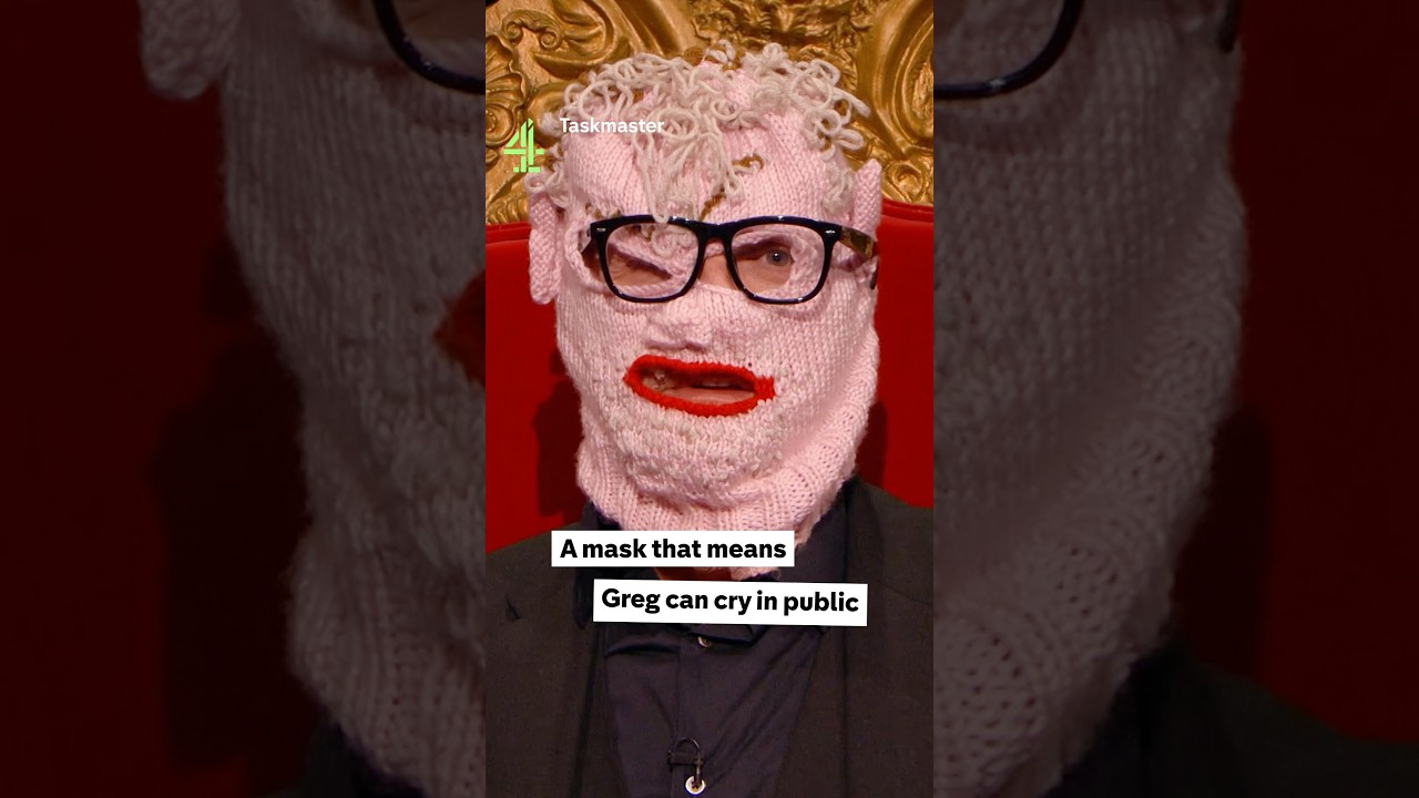 Now Greg Davies can cry in the post office with ease #Taskmaster