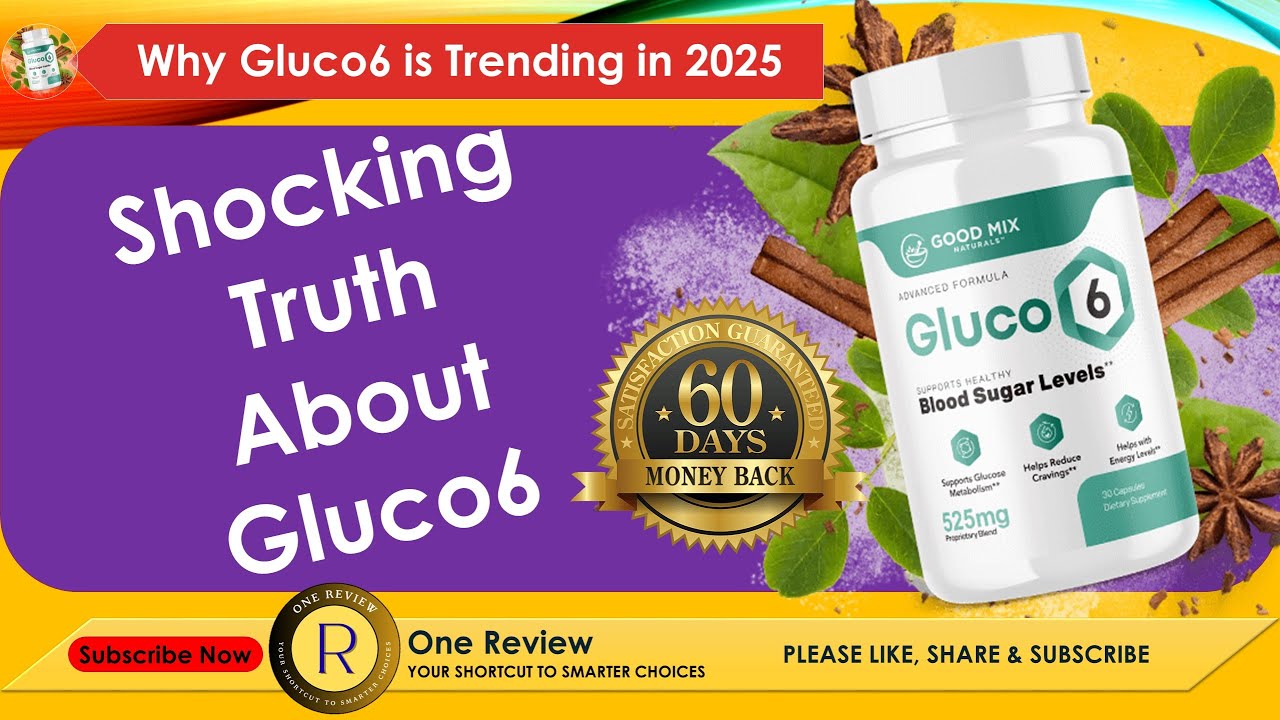 How to Control Blood Sugar Levels Fast | Gluco6 Supplement Review!!